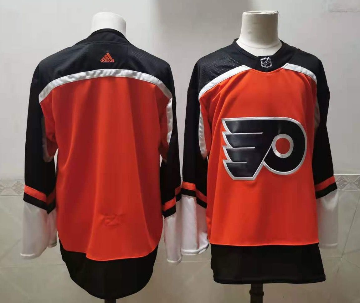 Adidas Men Philadelphia Flyers blank Orange Home Authentic Stitched NHL Jersey->philadelphia flyers->NHL Jersey